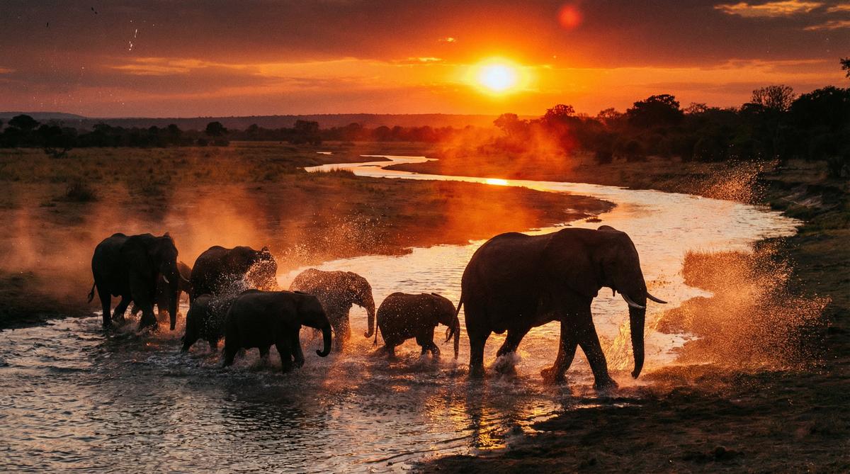 香蕉视频非洲象群视频